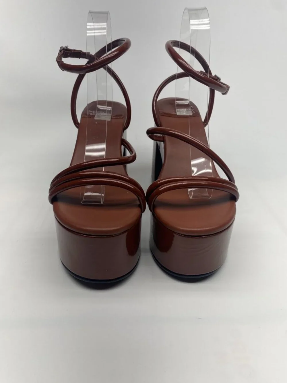 Jeffrey Campbell Women's Mamba Platform Block Heel Sandals Sz 9